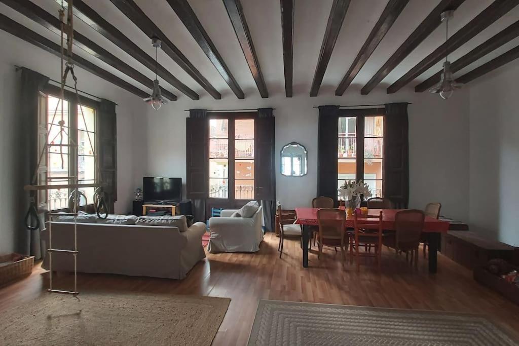 Small Room In Sants With Huge Terrace Барселона Экстерьер фото